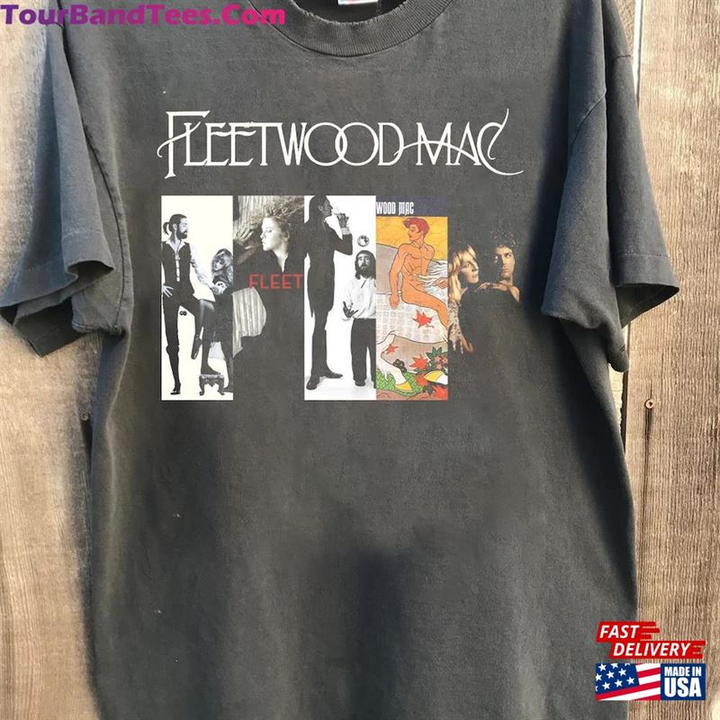 Retro Fleetwood Mac Graphic World Tour T-Shirt Sweatshirt Hoodie 29Uf193577 – Utopia Fashion