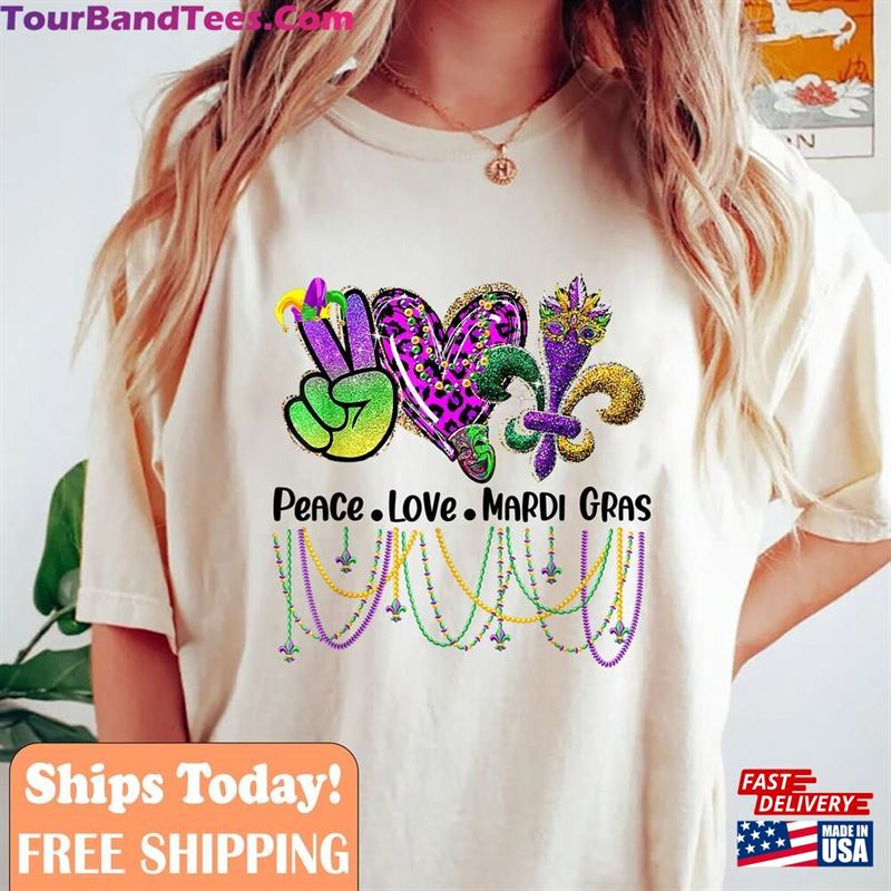 Retro Mardi Gras Sweatshirt Cute Long Sleeve Shirt Louisiana Parade Krewe Classic 29Uf211451 – Utopia Fashion