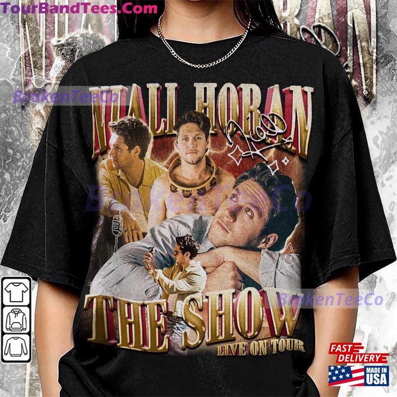 Retro Niall Horan The Show Live On Tour 90S Shirt Bootleg Music Art Graphic Sweatshirt Gift For Man And Woman 0901M Mlud Unisex T-Shirt 29Uf191896 – Utopia Fashion