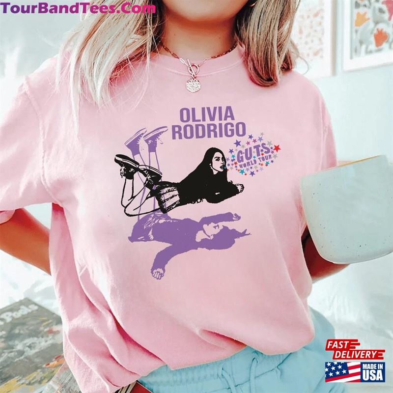 Retro Olivia Rodrigo Vintage 90S Graphic Tee Guts Tour T-Shirt Hoodie 29Uf192936 – Utopia Fashion