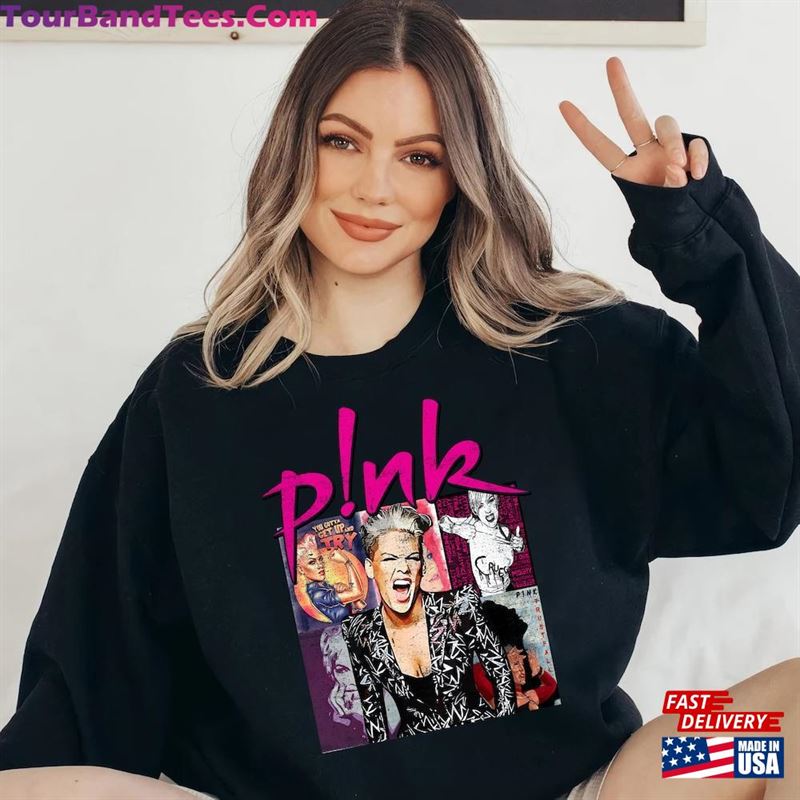 Retro P!Nk Pink T-Shirt Hoodie 29Uf192105 – Utopia Fashion