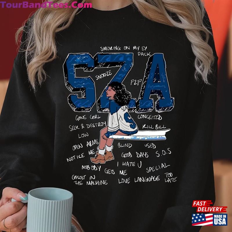 Retro Sza Sweatshirt Shirt Good Days Merch Classic 29Uf191843 – Utopia Fashion