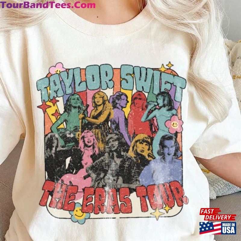 Retro Taylor The Eras Tour Shirt Y2K Ts Midnights Sweatshirt Swiftie Tee Classic 29Uf194122 – Utopia Fashion