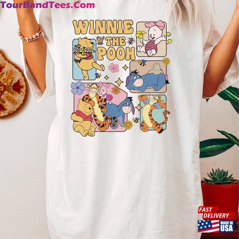 Retro Winnie The Pooh Comfort Color Shirt And Friends Disney Sweatshirt Classic 29Uf206784 – Utopia Fashion