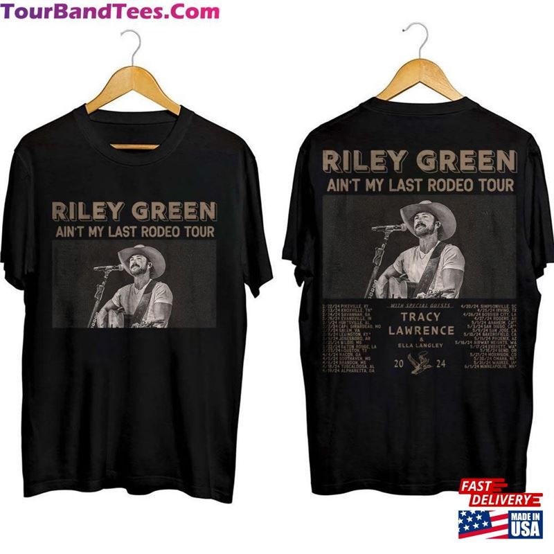 Riley Green Ain’T My Last Rodeo Tour Shirt Fan Sweatshirt Concert Hoodie T-Shirt Unisex 29Uf193083 – Utopia Fashion