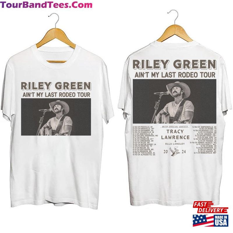 Riley Green Ain’T My Last Rodeo Tour Shirt Fan Sweatshirt Concert Hoodie T-Shirt Unisex 29Uf193083 – Utopia Fashion