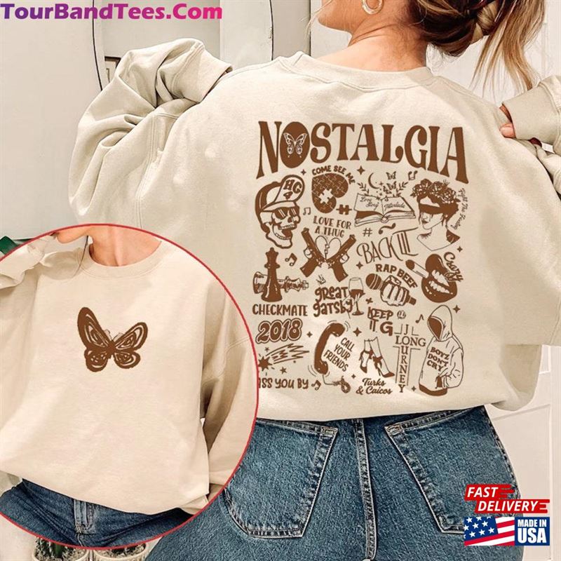 Rod Waave Nostalgia Album Sweatshirt Butterfly T-Shirt Beautiful Mind Tour Classic 29Uf211548 – Utopia Fashion