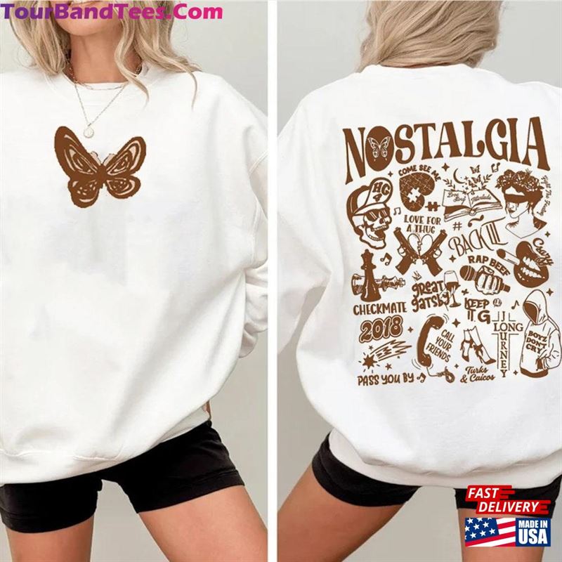 Rod Waave Nostalgia Album Sweatshirt Butterfly T-Shirt Beautiful Mind Tour Classic 29Uf211548 – Utopia Fashion