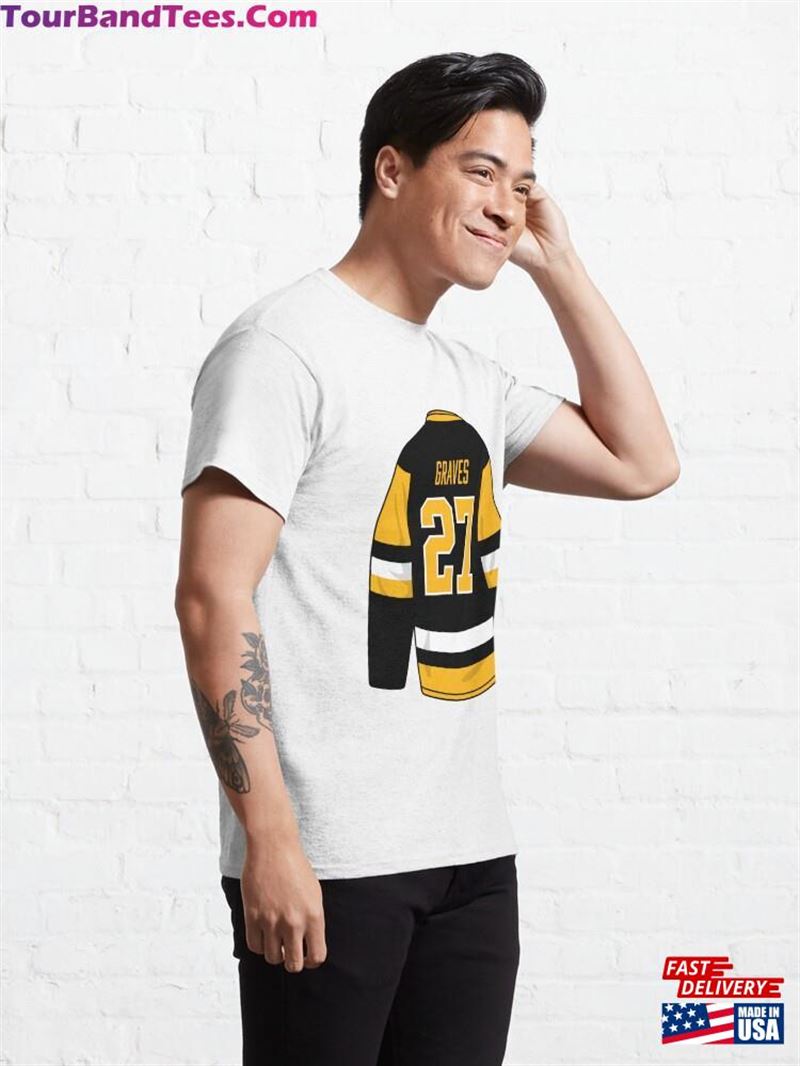 Ryan Graves Pittsburgh Jersey Classic T-Shirt Hoodie 29Uf211742 – Utopia Fashion