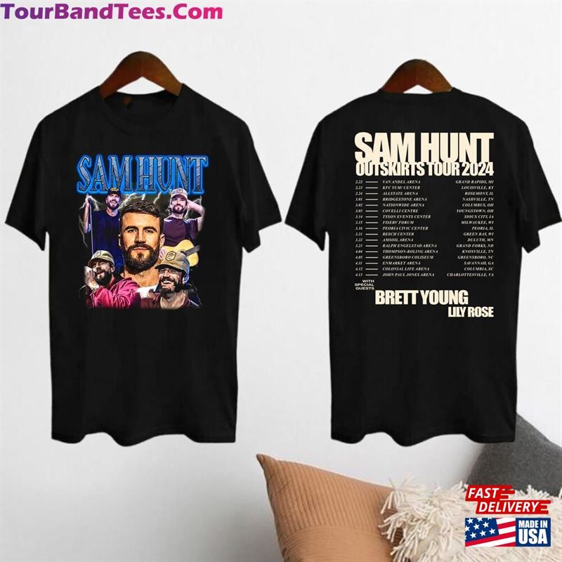 Sam Hunt Concert Shirt Outskirts Tour T-Shirt Graphic Unisex Hoodie 29Uf193954 – Utopia Fashion