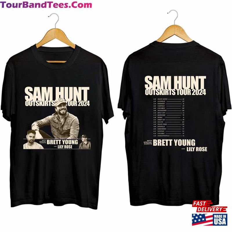 Sam Hunt Outskirts Tour Shirt Fan Country Music Classic Sweatshirt 29Uf193225 – Utopia Fashion