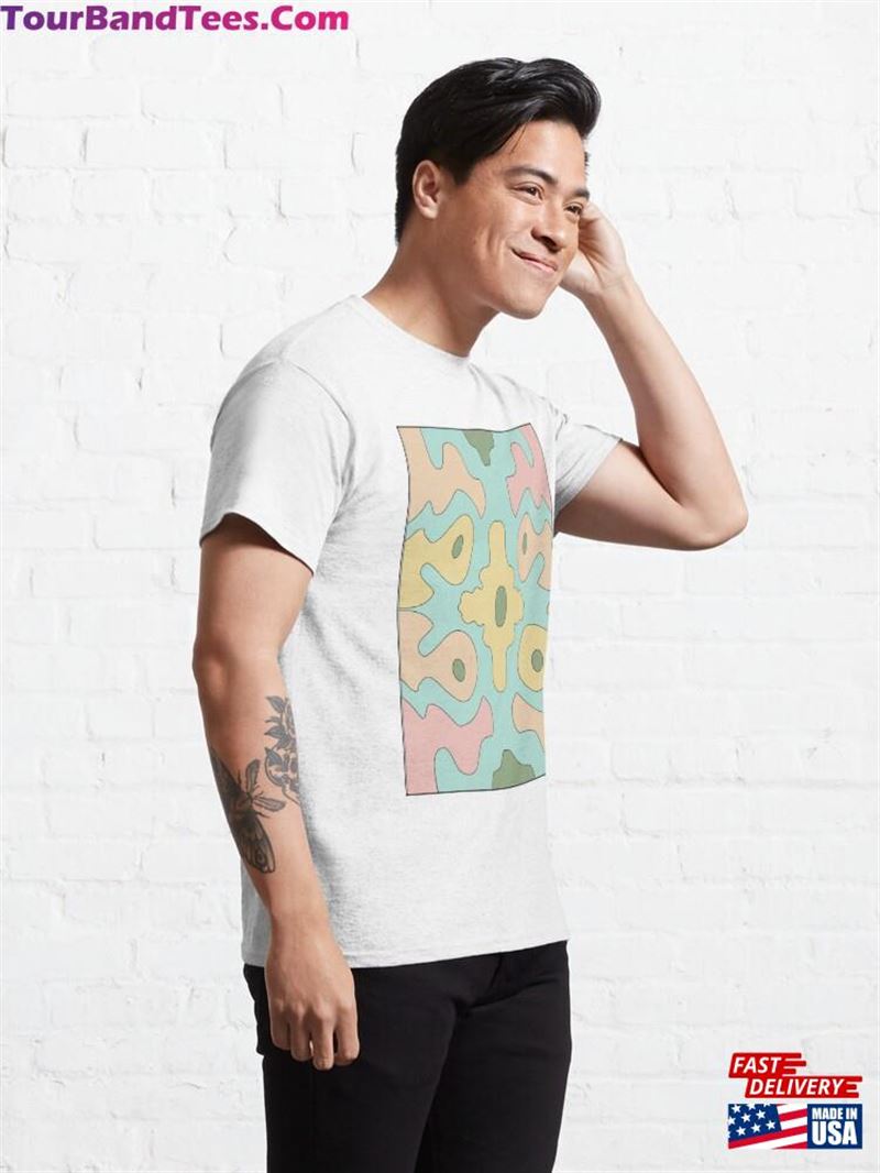 Satisfying Abstract Pattern Classic T-Shirt 29Uf193886 – Utopia Fashion