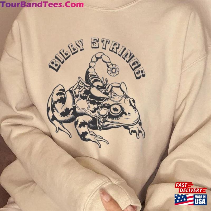 Scorpion Frog Raglan T-Shirt Billy Strings Space Bug Shirt Spring Tour Classic Sweatshirt 29Uf194284 – Utopia Fashion