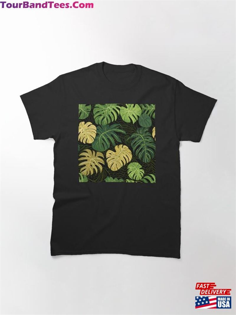 Seamlees Monstera Tropical Splendor Classic T-Shirt 29Uf211797 – Utopia Fashion