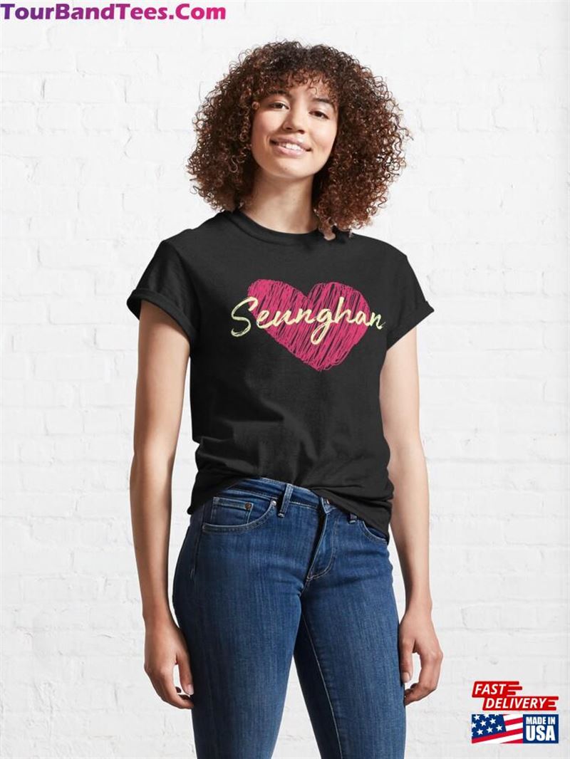 Seunghan Heart Riize Classic T-Shirt 29Uf201769 – Utopia Fashion