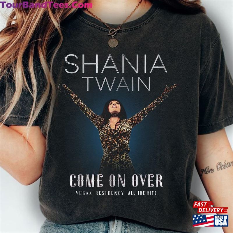 Shania Twain Concert Shirt Tshirt Retro T-Shirt Gift Sweatshirt Unisex 29Uf191845 – Utopia Fashion