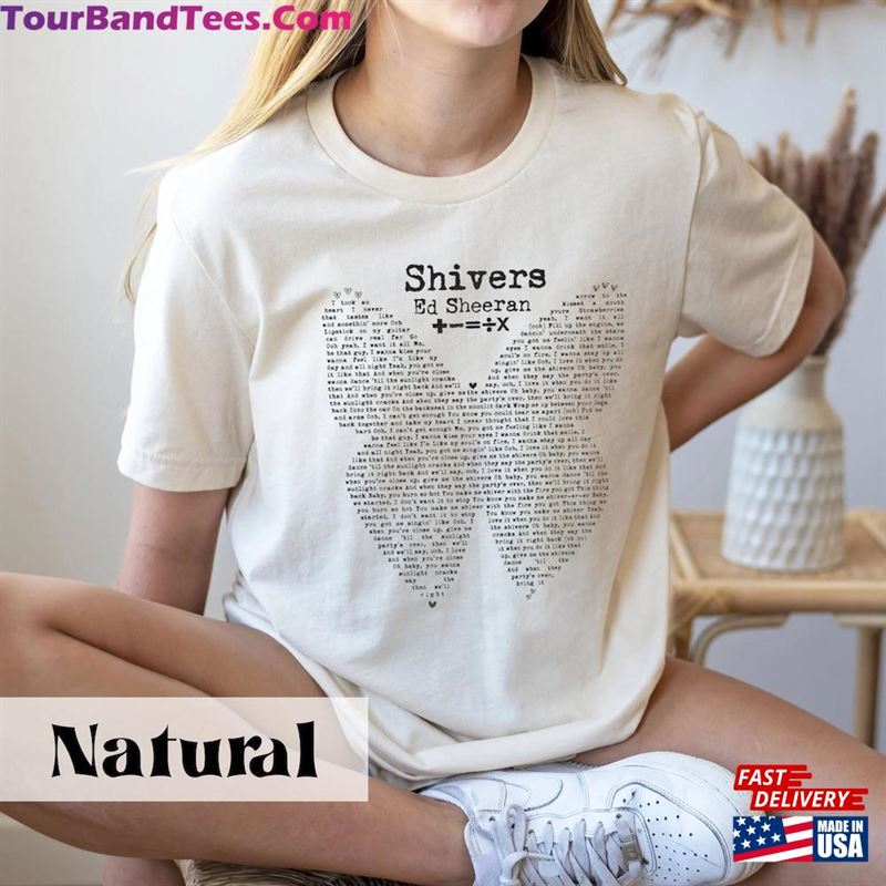 Shivers Tee Ed Sheeran Tour Shirt The Mathletics Concert Sweatshirt Classic 29Uf193835 – Utopia Fashion