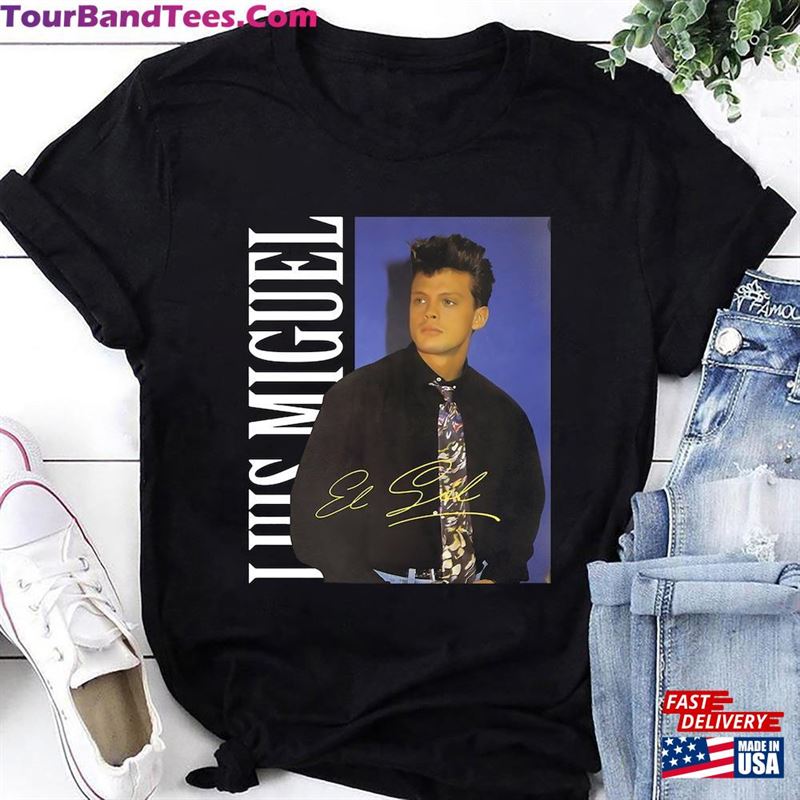 Signature Luis Miguel Vintage Shirt Graphic Tour Concert Hoodie Sweatshirt 29Uf212039 – Utopia Fashion