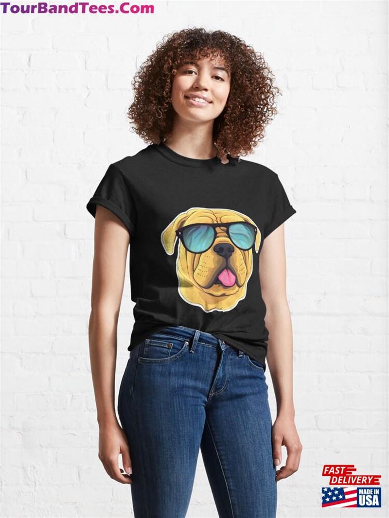 Silly Glasses Chinese Shar Pei Classic T-Shirt Sweatshirt 29Uf211732 – Utopia Fashion