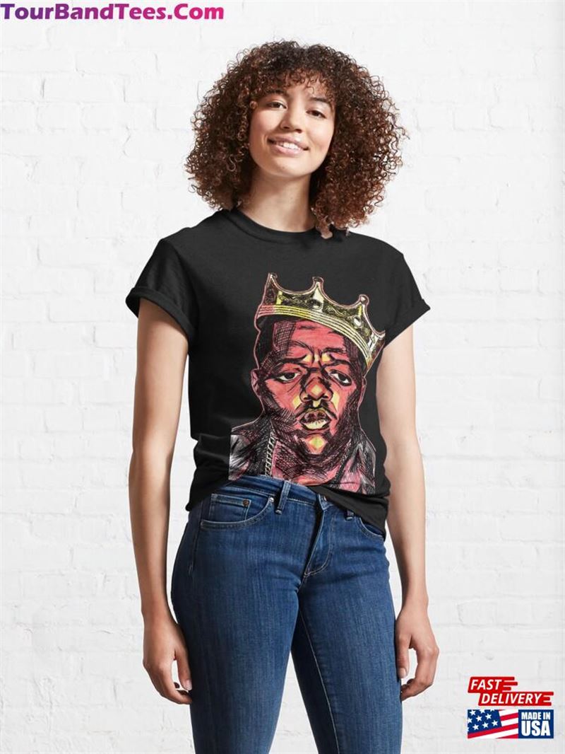 Sketch Portrait Notorious Big Classic T-Shirt Sweatshirt Unisex 29Uf212048 – Utopia Fashion