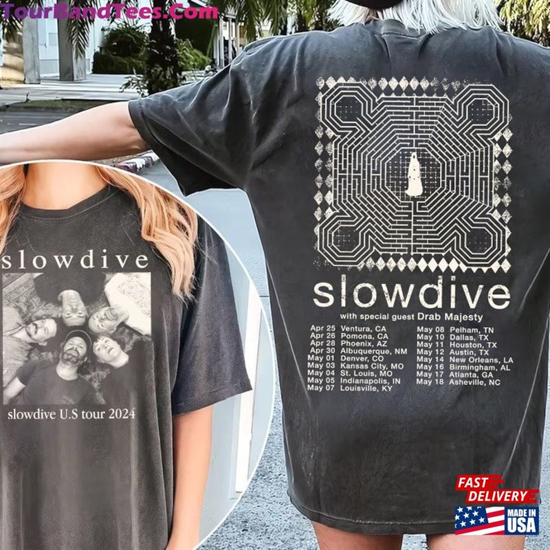 Slowdive Us Tour Tee Sweatshirt Hoodie T-Shirt 29Uf211913 – Utopia Fashion