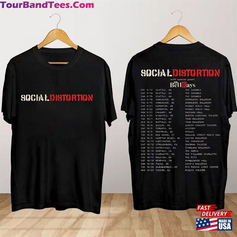 Social Distortion Fall Tour Shirt Concert Sweatshirt Classic 29Uf192875 – Utopia Fashion