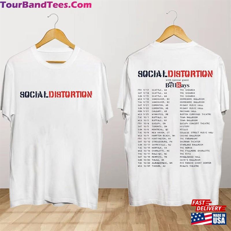 Social Distortion Fall Tour Shirt Concert Sweatshirt Classic 29Uf192875 – Utopia Fashion