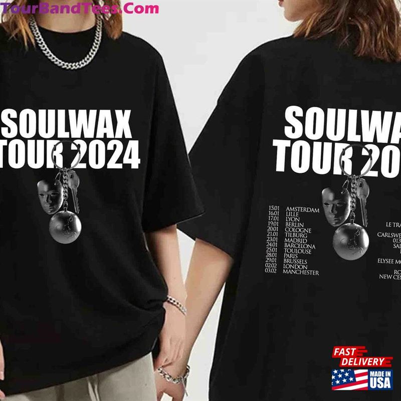 Soulwax Tour Shirt Band Fan Concert T-Shirt Unisex 29Uf192174 – Utopia Fashion