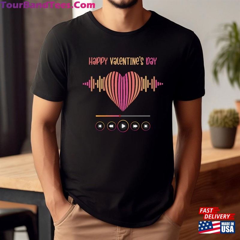 Sound Of Love T-Shirt Music Shirt Funny Valentine Hoodie Classic 29Uf206871 – Utopia Fashion