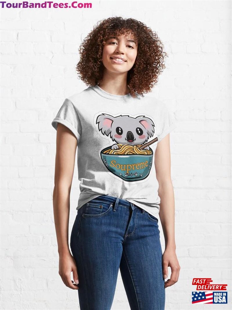 Soupreme Cute Koala Eating Noodle Soup Classic T-Shirt Hoodie 29Uf192983 – Utopia Fashion