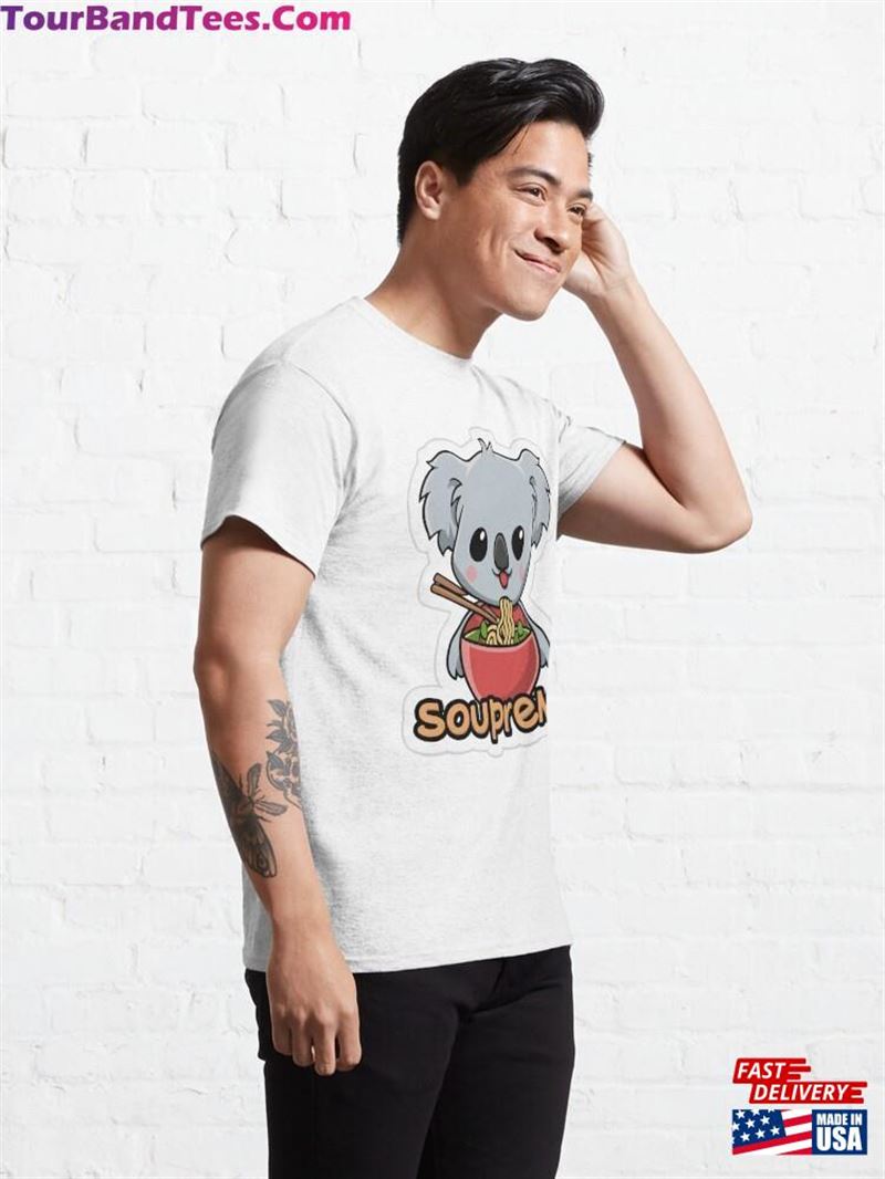 Soupreme Cute Koala Eating Noodle Soup Classic T-Shirt Hoodie Unisex 29Uf192270 – Utopia Fashion