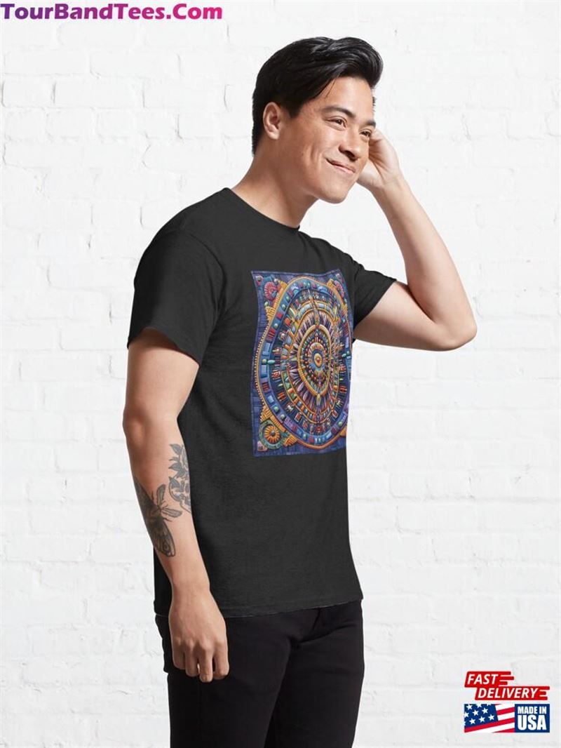 South American Mandala Classic T-Shirt Sweatshirt 29Uf193205 – Utopia Fashion