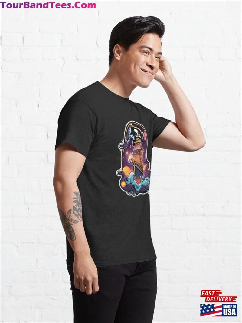 Space Pirate Ship Classic T-Shirt 29Uf191805 – Utopia Fashion