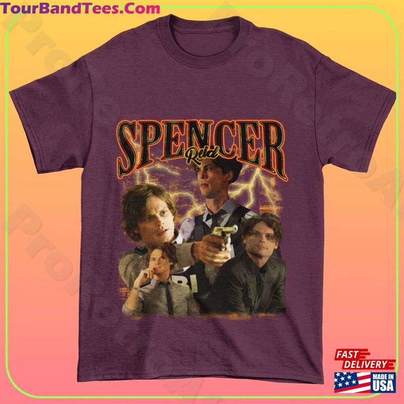 Spencer Reid Vintage Shirts Bootleg Shirt Rapper T-Shirts T-Shirt Sweatshirt 29Uf191493 – Utopia Fashion