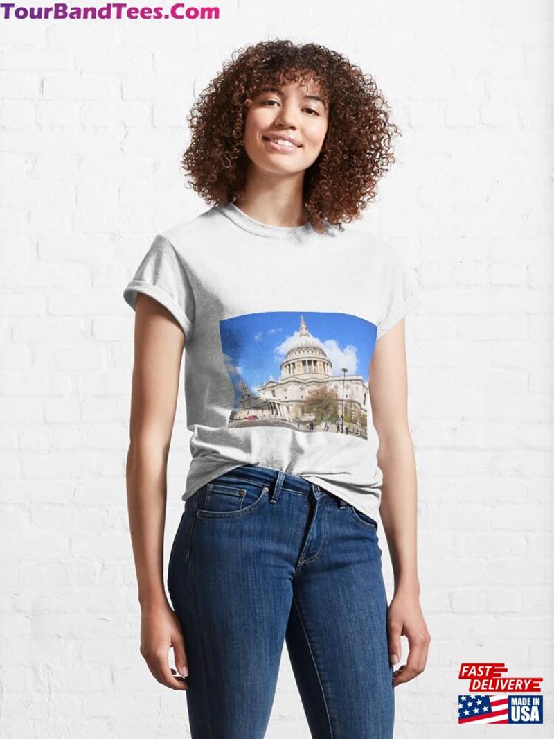 St Paul Cathedral London Classic T-Shirt Sweatshirt Hoodie 29Uf191793 – Utopia Fashion