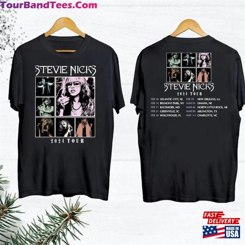 Stevie Nicks Tour Merch Live In Concert T-Shirt Vintage Shirt Fan Gifts Unisex Classic 29Uf194411 – Utopia Fashion