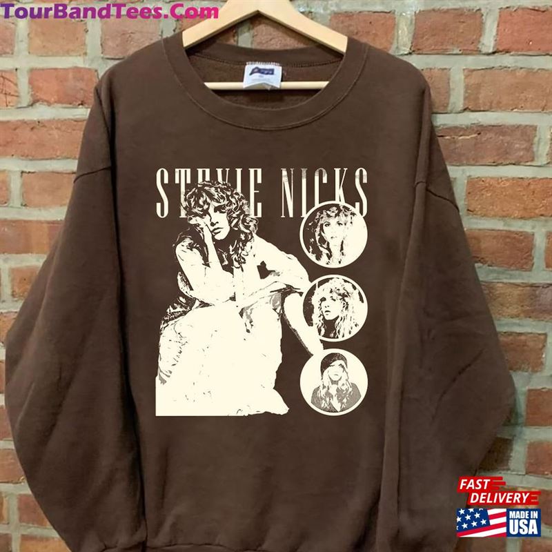 Stevie Nicks Singer Music Tour Tee Band Fleetwood Mac World T-Shirt Graphic Hoodie Classic 29Uf194815 – Utopia Fashion