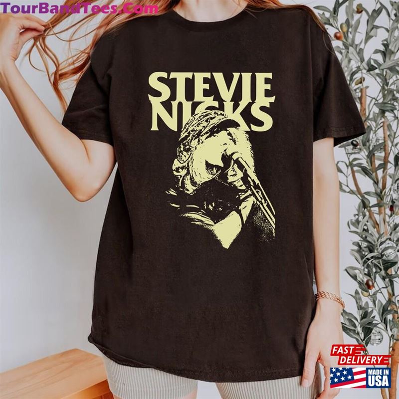 Stevienicks 90S Vintage Shirt Live In Concert Tee Fleetwood Mac Unisex Hoodie 29Uf191983 – Utopia Fashion