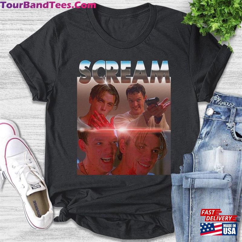 Stu Macher Billy Loomis T-Shirt Movie Quote Unisex Scary Movies Tee Sweatshirt 29Uf194298 – Utopia Fashion