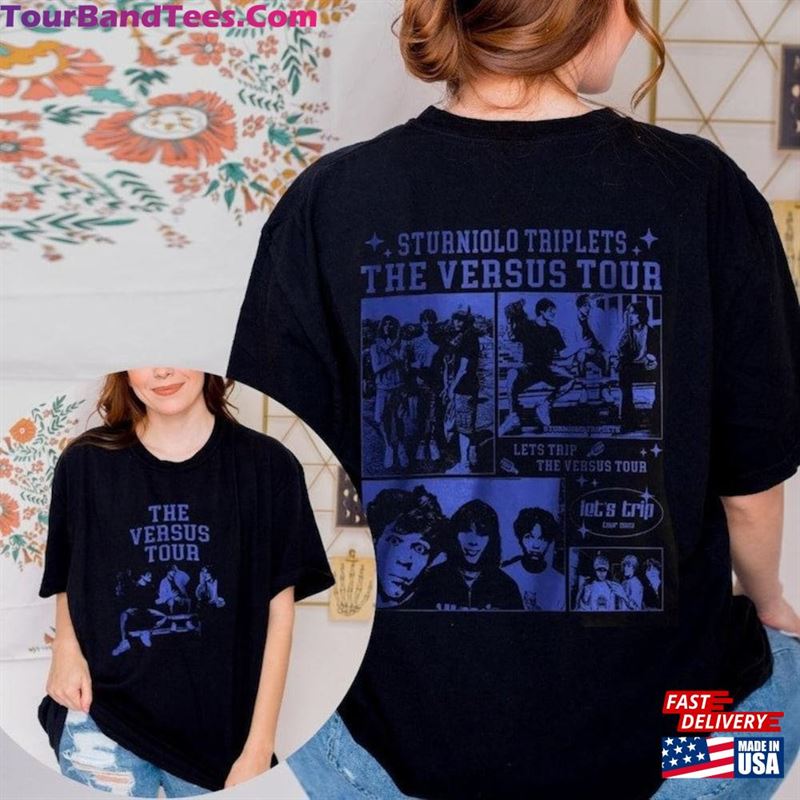 Sturniolo Triplets Iconic Shirt Side The Versus Tour Concert Ticket Vintage 90S Y2K Graphic Tee Sweatshirt Unisex 29Uf211804 – Utopia Fashion