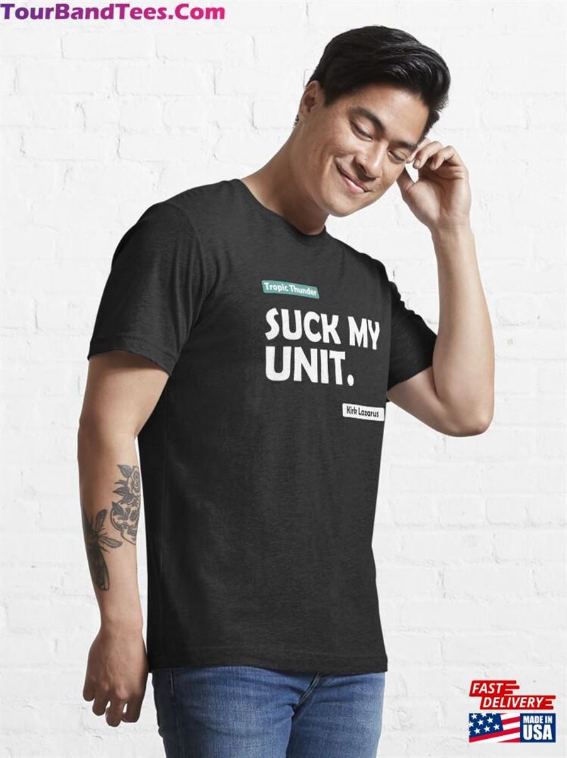 Suck My Unit! Funnywitty Designs For Movie Fandom Essential T-Shirt Classic 29Uf201970 – Utopia Fashion