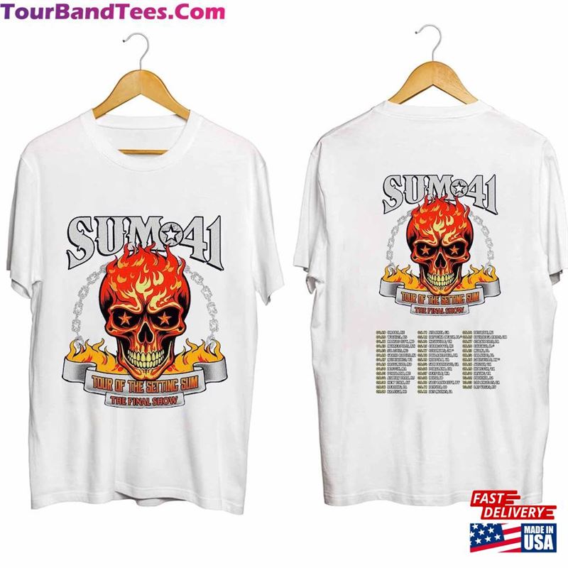 Sum Tour Shirt Band Fan Classic T-Shirt 29Uf192005 – Utopia Fashion