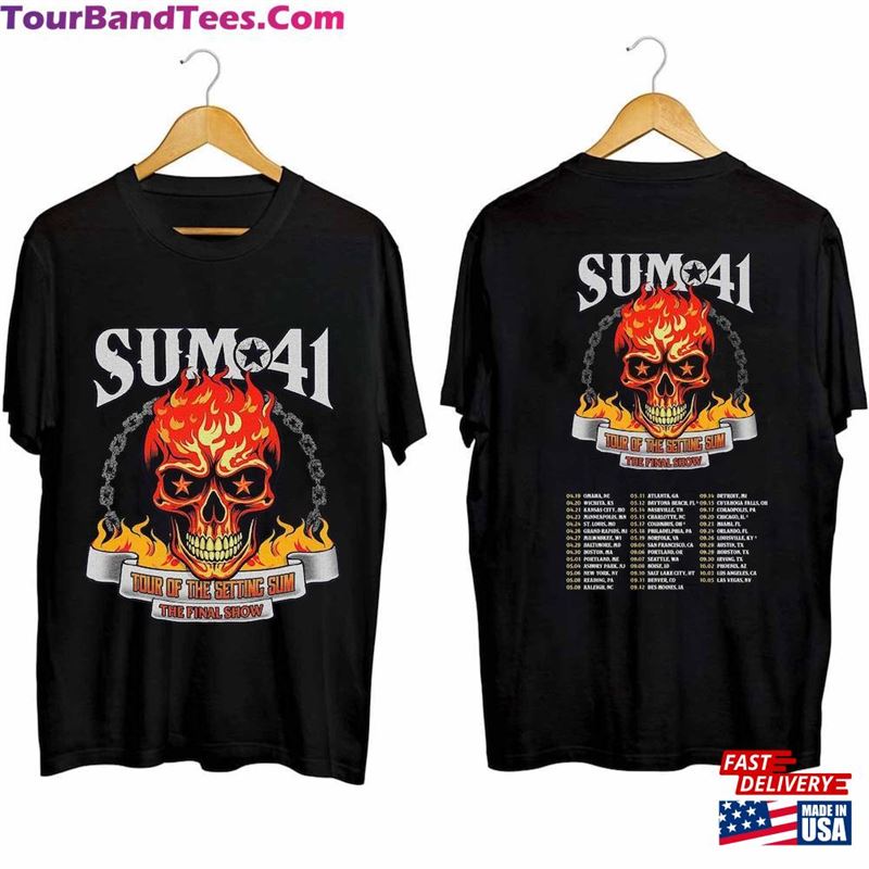 Sum Tour Shirt Band Fan Classic T-Shirt 29Uf192005 – Utopia Fashion