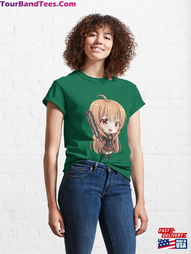 Sweet Chibi Makima Anime Chainsaw Man Classic T-Shirt Unisex 29Uf206403 – Utopia Fashion