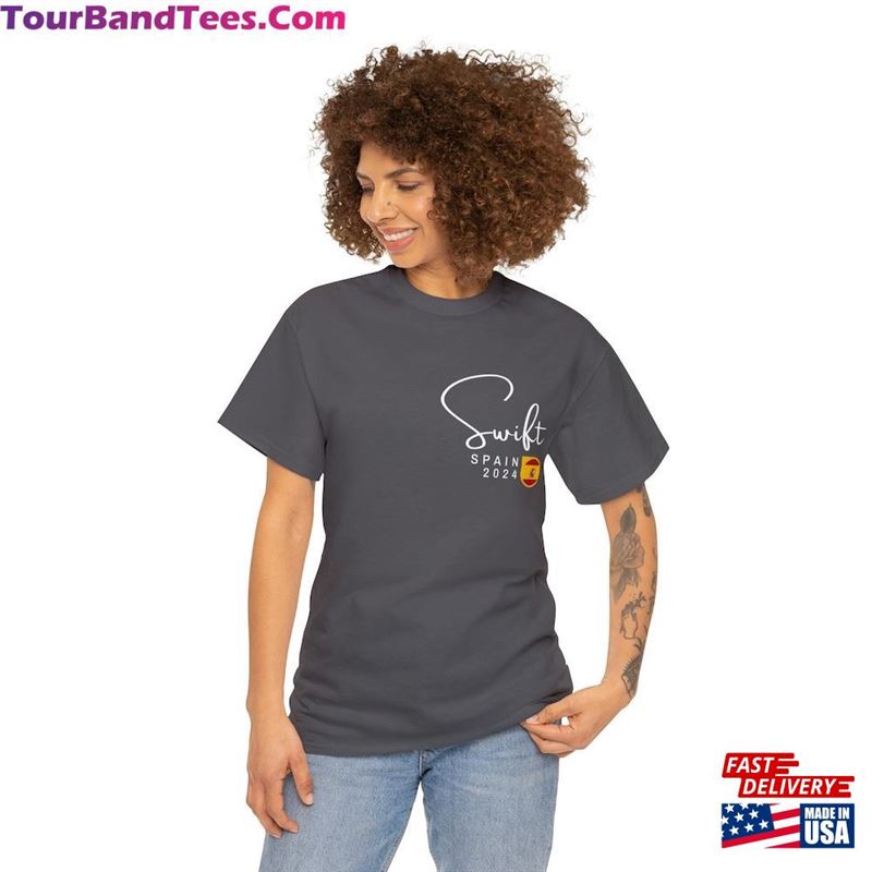 Swift Tour Tee Spain Eras In Spain! Concert T-Shirt Swiftie Fans Mom Dad Unisex Hoodie Sweatshirt 29Uf193600 – Utopia Fashion