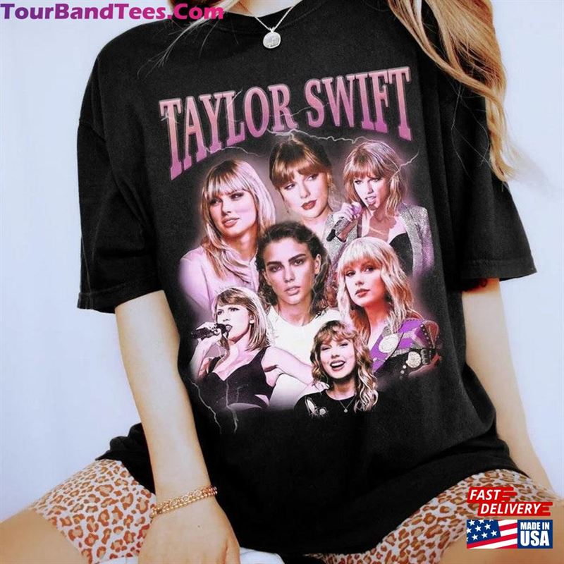 Swifty Fan Eras Tour Merch Taylor Swift Vintage 90S Shirt T-Shirt Sweatshirt Unisex 29Uf206792 – Utopia Fashion