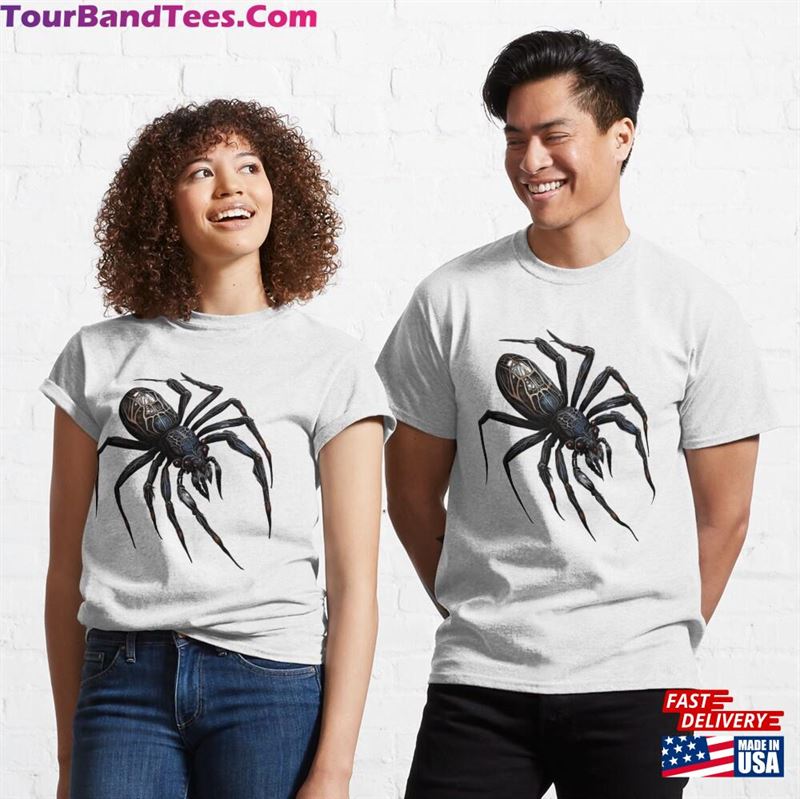 T-Shirt With Spider Tattoo Design Tee The Beautiful Of Nature Pullover Sweatshirt Classic Unisex 29Uf206622 – Utopia Fashion