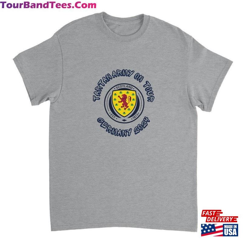 Tartan Army On Tour Unisex Crewneck T-Shirt Hoodie 29Uf193052 – Utopia Fashion