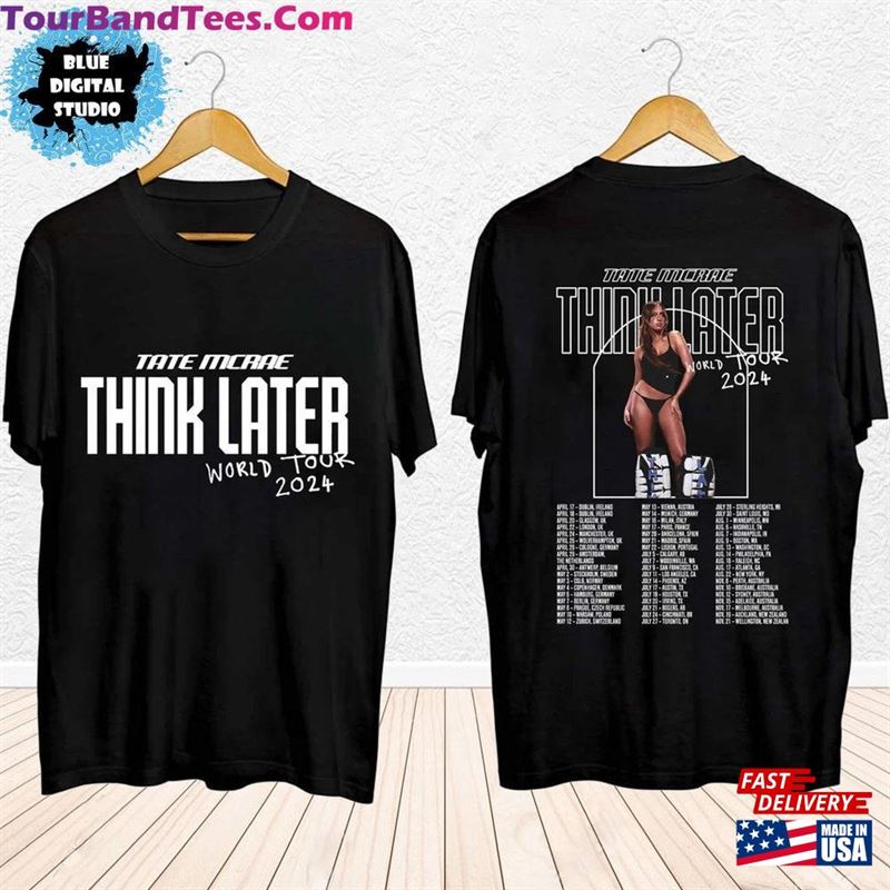 Tate Mcrae The Think Later World Tour Shirt Fan Concert Classic Hoodie 29Uf191889 – Utopia Fashion