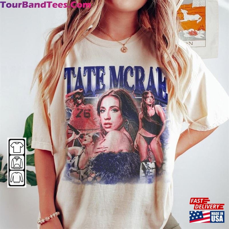 Tate Mcrae Think Later Tour Tee Shirt Classic Sweatshirt 29Uf194458 – Utopia Fashion